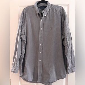 POLO Ralph Lauren Blake Black and White Checked Size XL Men’s Shirt
